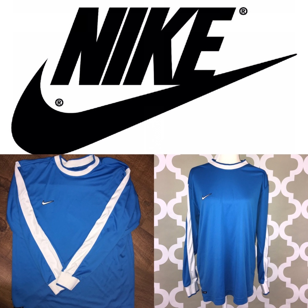 Vintage Nike Fit Long Sleeve T-Shirt Size Large